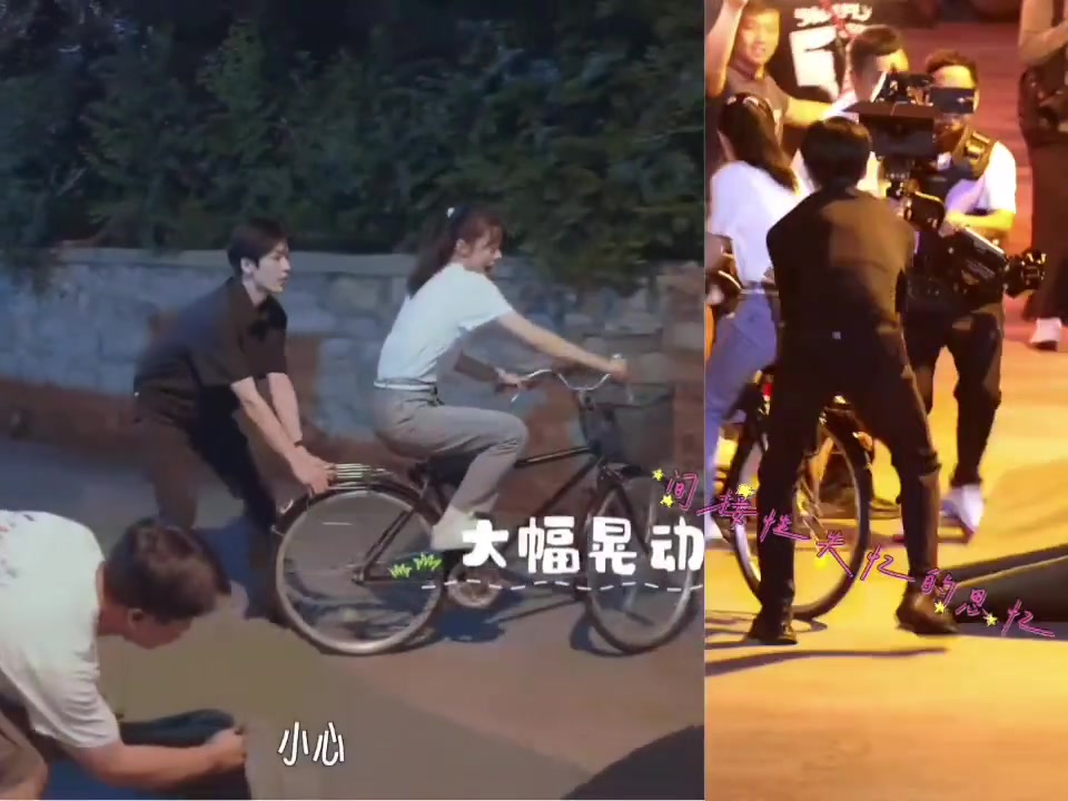 当年我要是有这一群护卫，学自行车也不会摔拨了盖啊