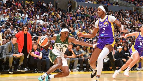 08月11日WNBA常规赛 西雅图风暴 91 - 94 洛杉矶火花 全场集锦