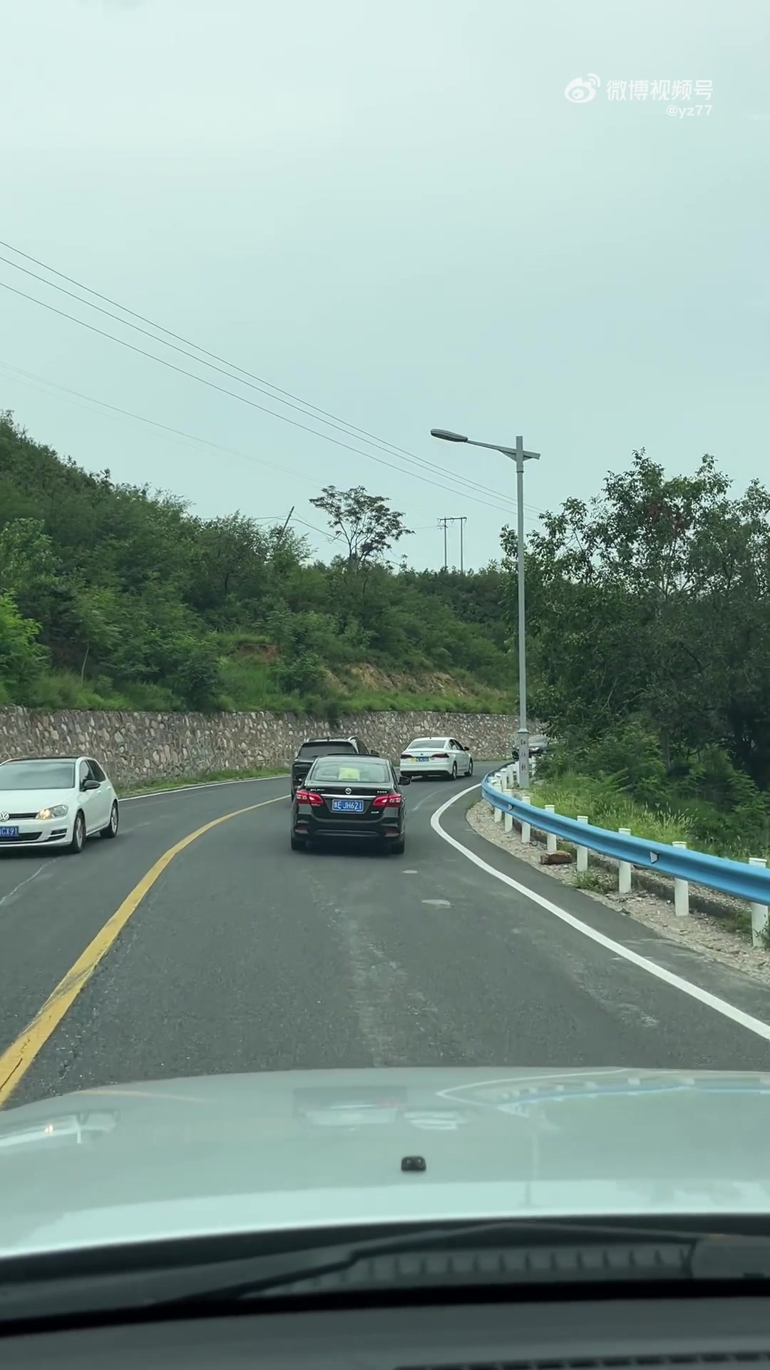 本来车就多再来几个龟速狗，这车是没法开了
