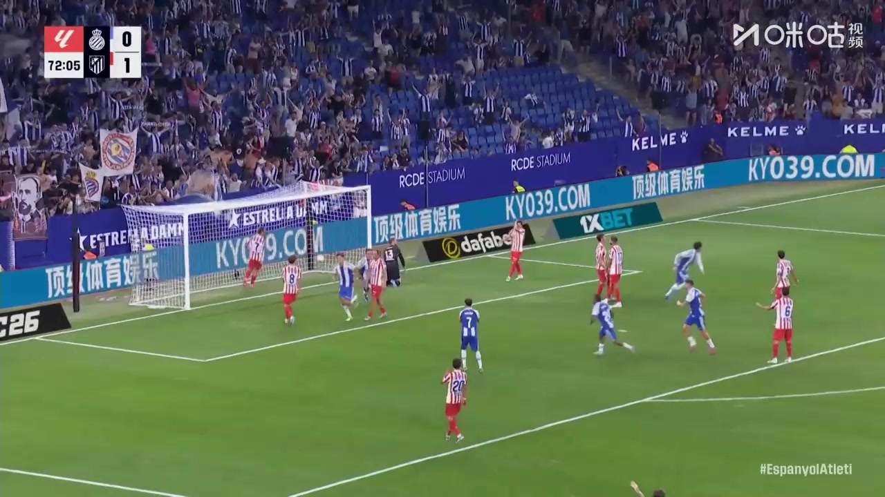 馬競1-1遭扳平！馬競定位球防守失誤！盧比奧前插搶點破門！