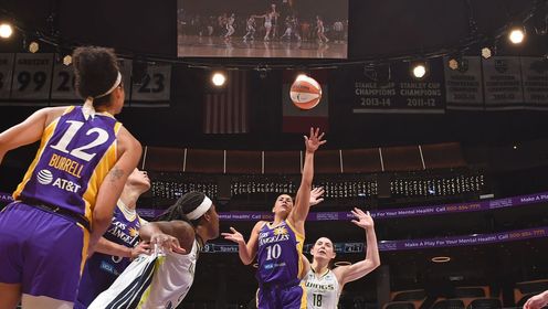 08月21日WNBA常规赛 达拉斯飞翼 80 - 81 洛杉矶火花 全场集锦