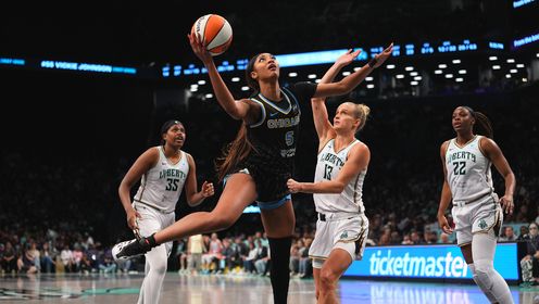 WNBA常规赛 芝加哥天空 91 - 85 纽约自由人 全场集锦