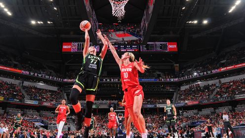 WNBA常规赛 明尼苏达山猫 95 - 90 印第安纳狂热 全场集锦