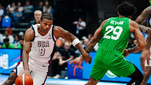 男篮美洲杯小组赛 美国男篮 90 - 78 巴西男篮 全场集锦