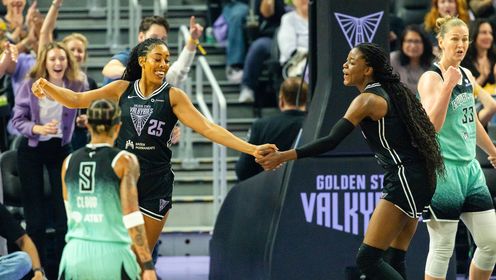 WNBA常规赛 纽约自由人 58 - 66 金州女武神 全场集锦