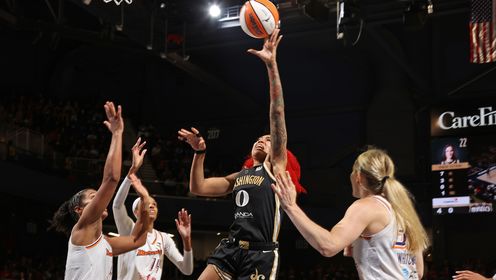 09月05日WNBA常规赛 菲尼克斯水星75-69 华盛顿神秘人 全场集锦