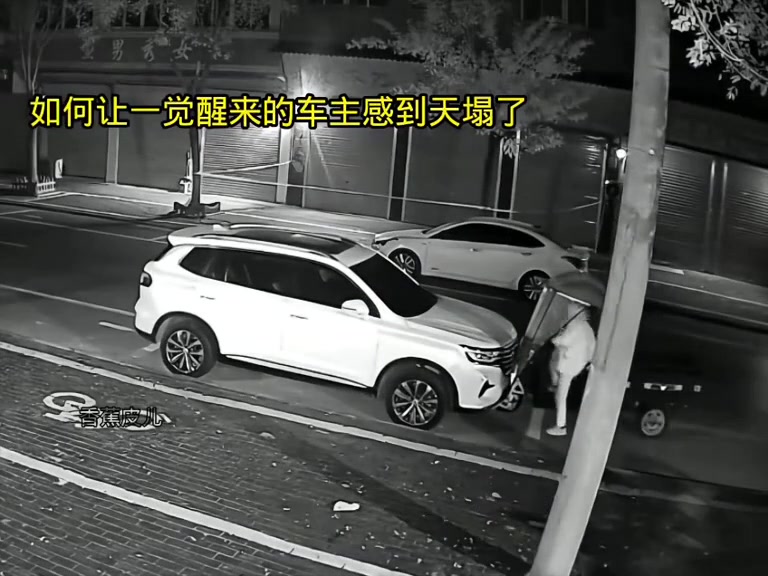 车主一觉醒来天都塌了！这女人还说得挺有道理