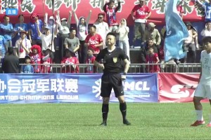 中冠-青海昆仑1-1大连可为 汤郡豪破门张宪兵头球建功