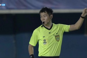 中冠-厦门壹零贰陆3-0云南爨合 杜金龙任意球破门