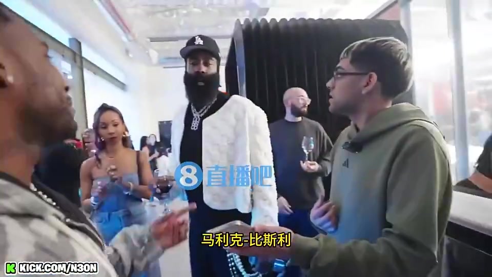 【视频/集锦】活塞比斯利说你很容易防守！哈登：我在他头上拿了50分回应他