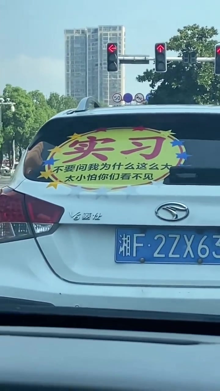 这个车贴有点厉害