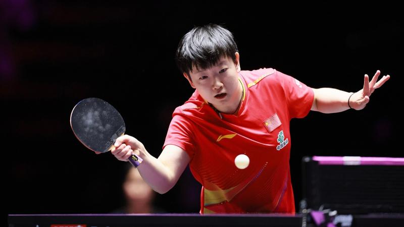 WTT中国澳门冠军赛：孙颖莎3-1战胜斯佐科斯，晋级女单八强