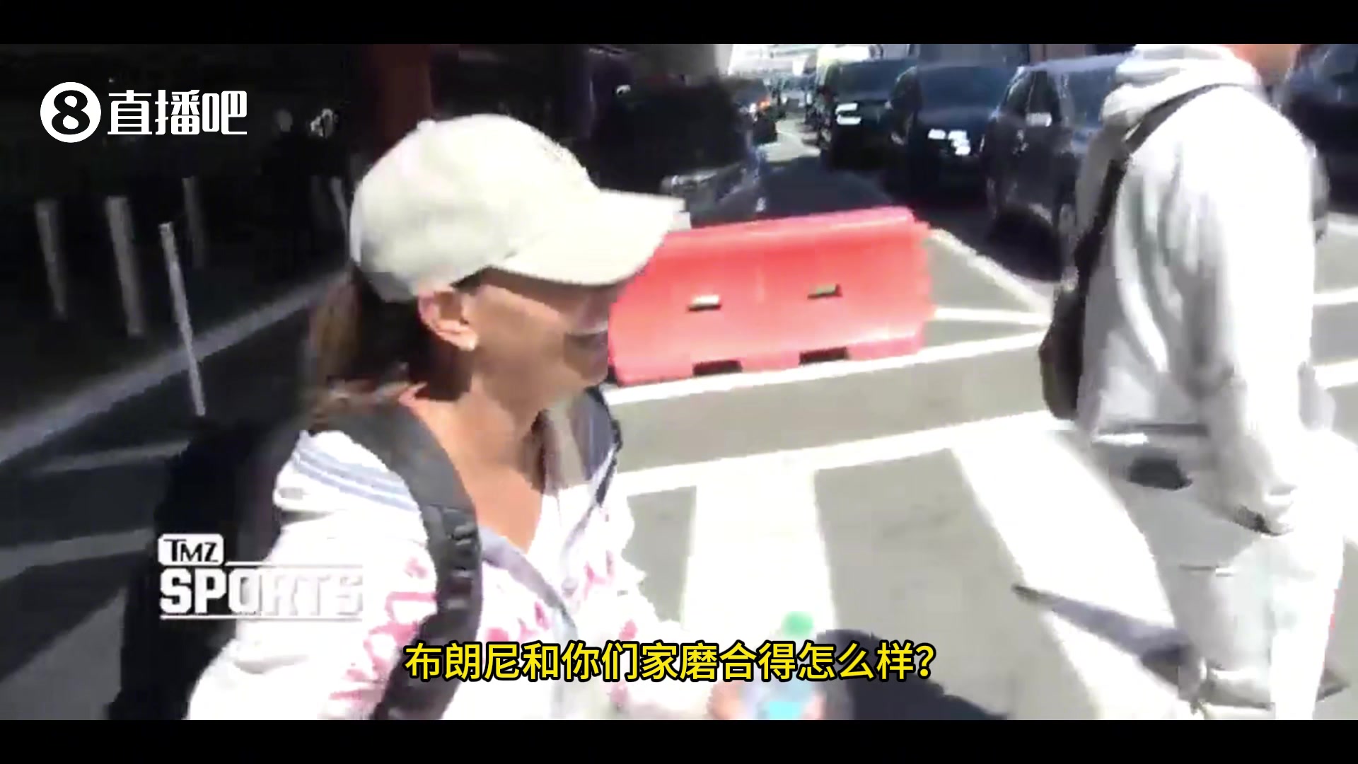 詹姆斯未来亲家？街头采访布朗尼女友的父母，后者对布朗尼不停地称赞！