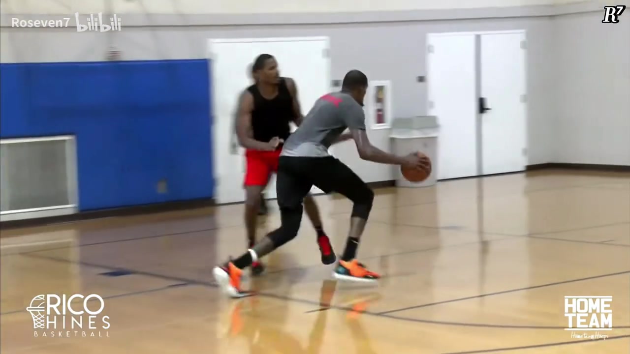 【NBA】单挑一切防守！篮球场上的KD真是无懈可击！就顶着你