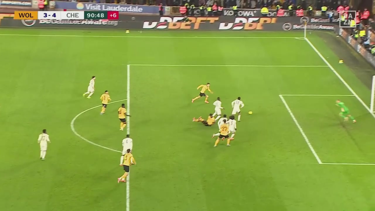 进球大战!阿格巴杜助攻沃尔费破门双响!狼队3-4切尔西!