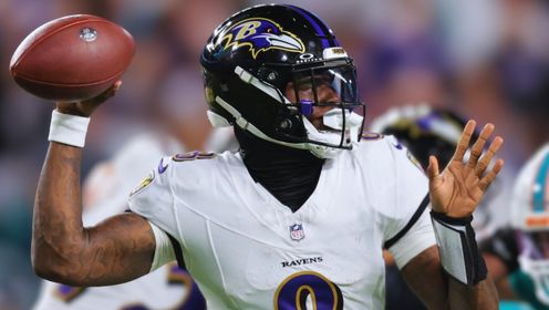 10月31日NFL常规赛 乌鸦 28 - 6 海豚 全场集锦