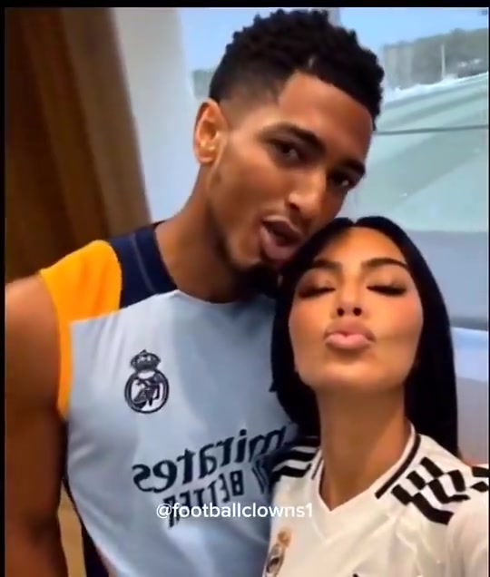 人工智能有多可怕!网上疯传的AI合成贝林厄姆亲吻卡戴珊假视频 人工智能有多可怕!网上疯传的AI合成贝林厄姆亲吻卡戴珊假视频