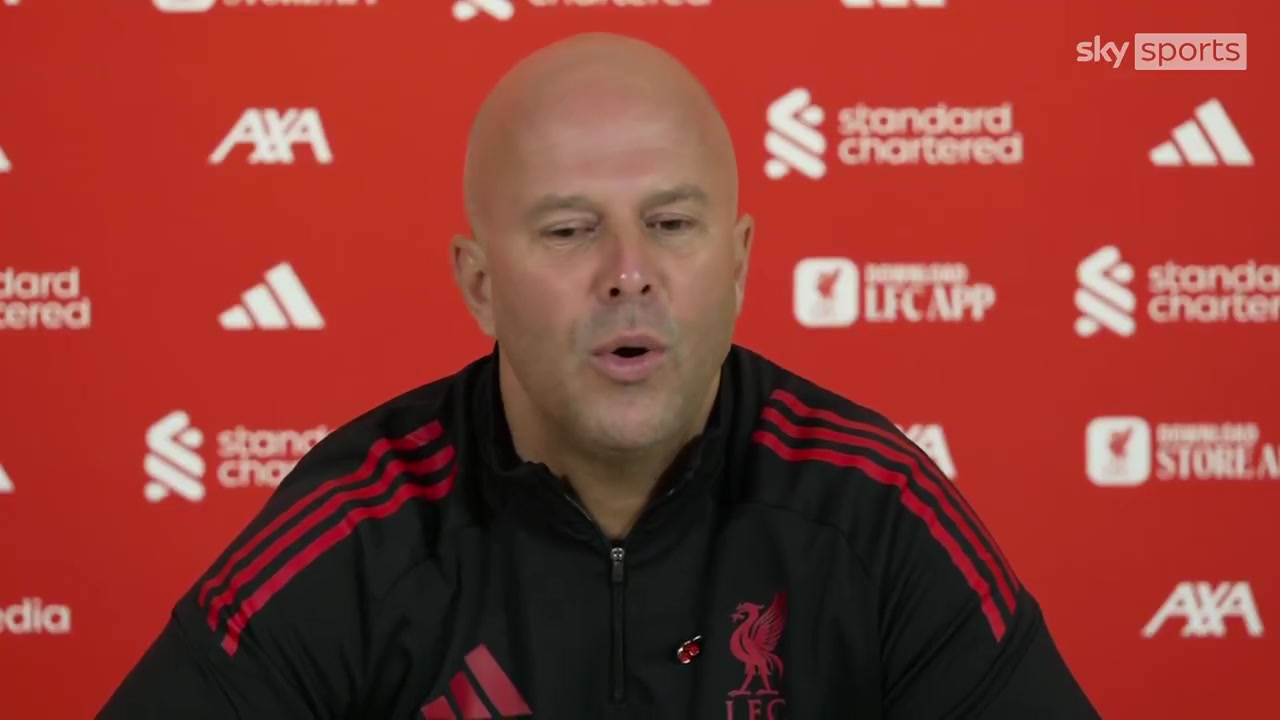 斯洛特回应伤病：问题在于，并非所有球员都进行了充分的季前准备