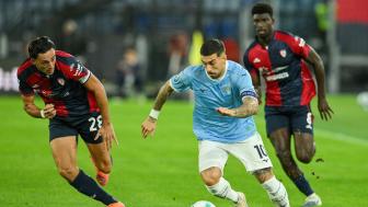 意甲-伊萨克森破门扎卡尼建功 拉齐奥2-0卡利亚里