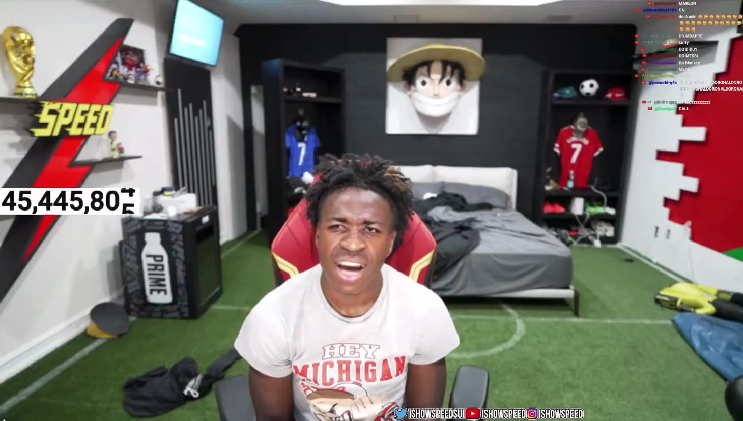 甲亢哥試玩維尼修斯的AI換臉，并像維尼修斯一樣喊出：犯規(guī)了！