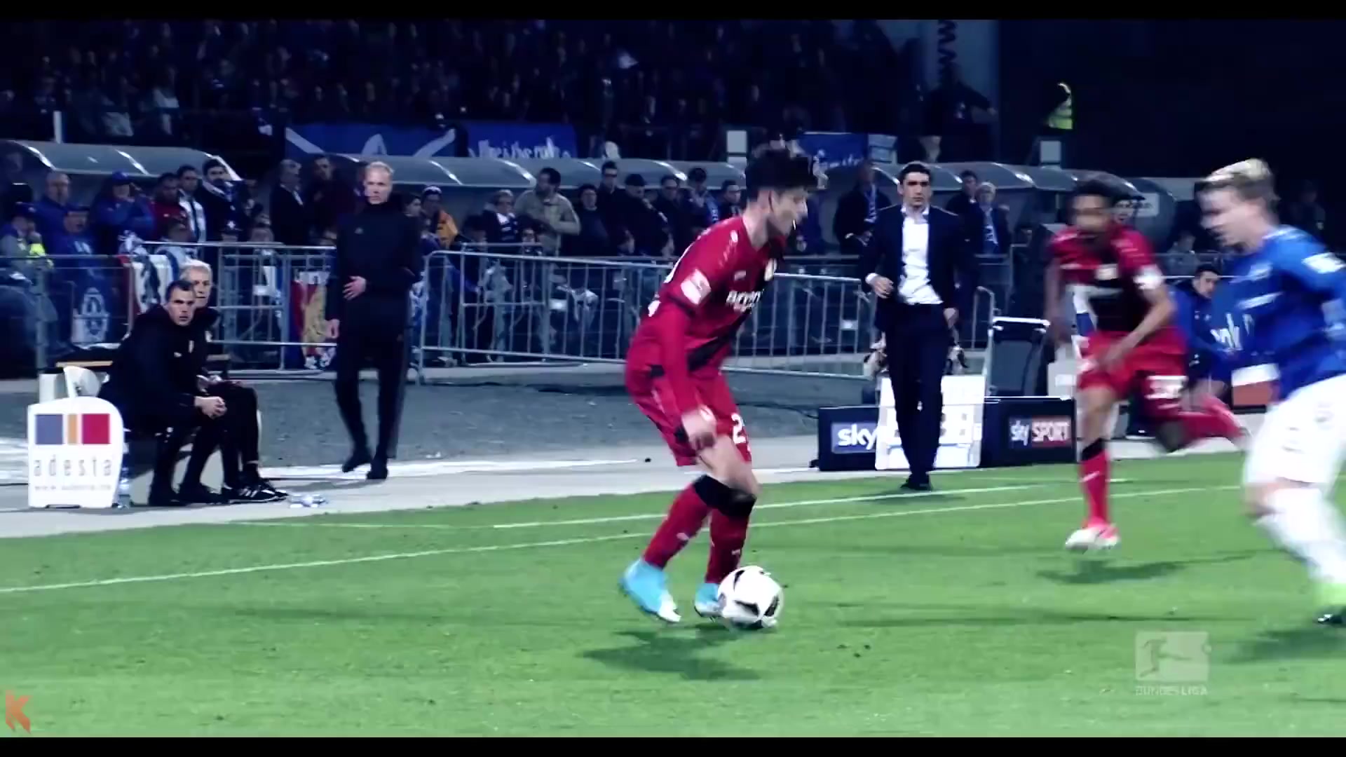 當(dāng)時有多驚艷？哈弗茨藥廠時期精彩集錦！當(dāng)年的中場超新星！