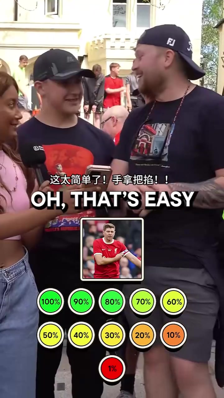 難度遞增！街頭采訪利物浦球迷：你能認(rèn)出這些球員嗎？
