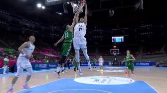 11月05日全运男篮小组赛 辽宁全运男篮124-60澳门全运男篮 集锦