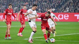 德甲-桑德破门迪克斯建功 门兴3-1科隆