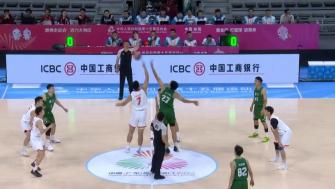 11月10日全运男篮排名赛 湖北全运男篮 89 - 74 澳门全运男篮 全场集锦