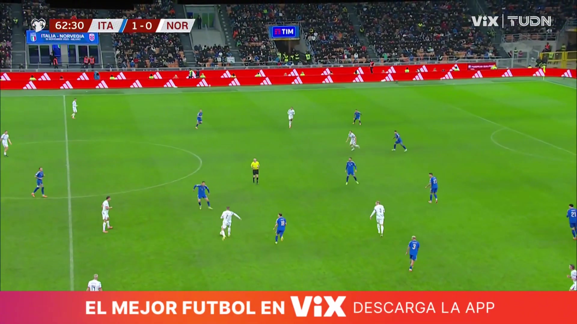 个人能力体现！努萨爆射破门扳平比分