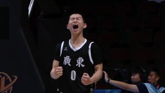 全运男篮U18半决赛 上海U18 87 - 93 广东U18 全场集锦