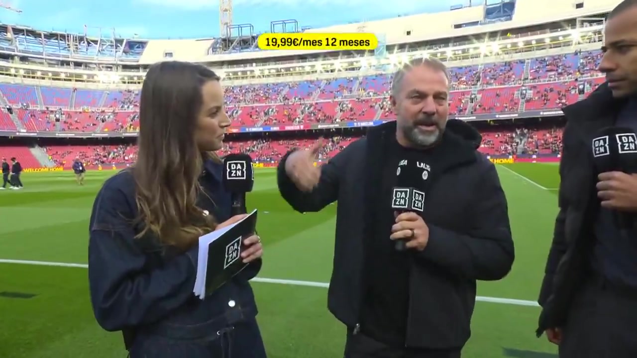 [最新实况影像]弗里克谈诺坎普球场揭幕战：有一天我❗路过附近心想我要成为这教练