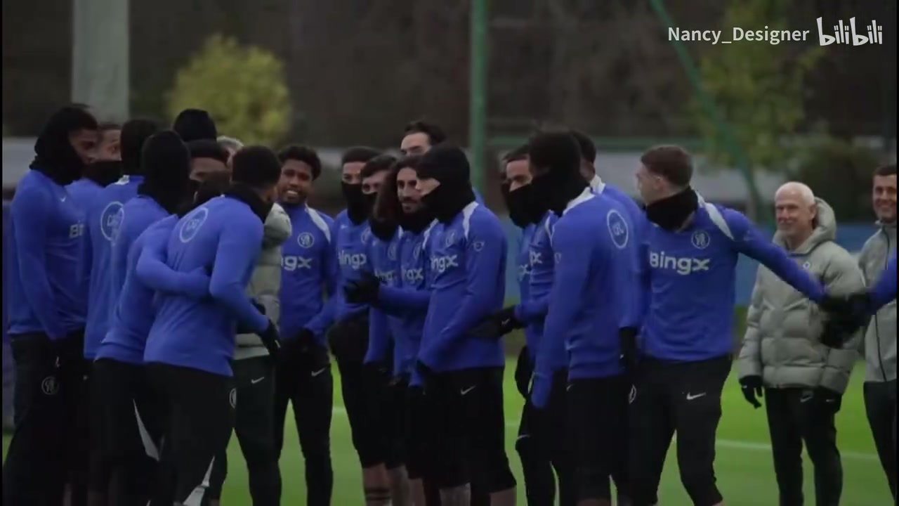 [精彩剪辑]赛前：帕尔默回归蹦蹦跳跳好大笑声球队氛围比以往更加兴奋