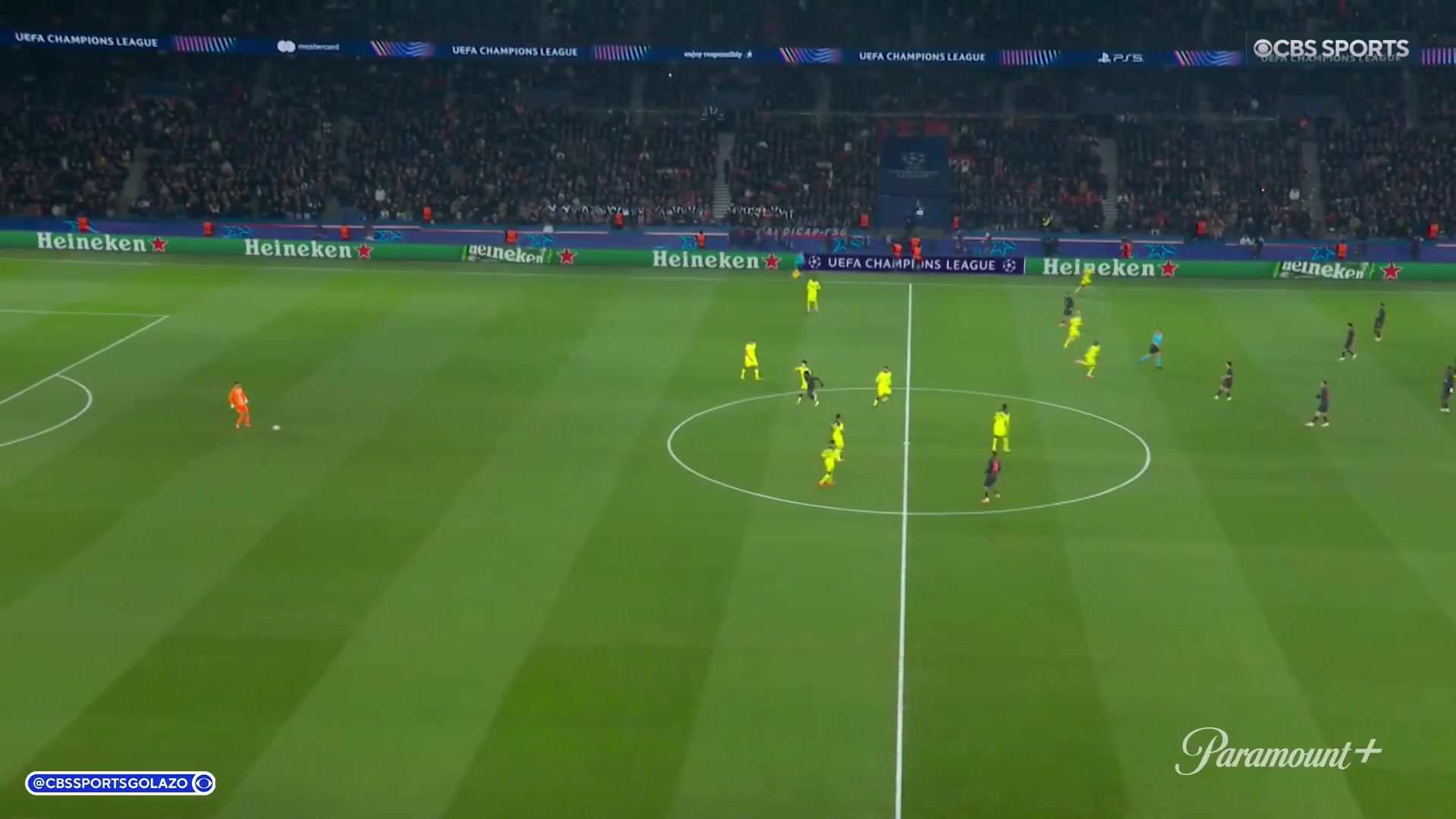 【集锦】欧冠-维蒂尼亚戴帽卢卡斯染红穆阿尼2射1传 巴黎5-3热刺