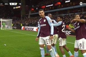 欧联杯-桑乔首发马伦梅开二度 维拉2-1年轻人