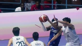 11月28日男篮世美预 古巴男篮68-80阿根廷男篮 全场集锦