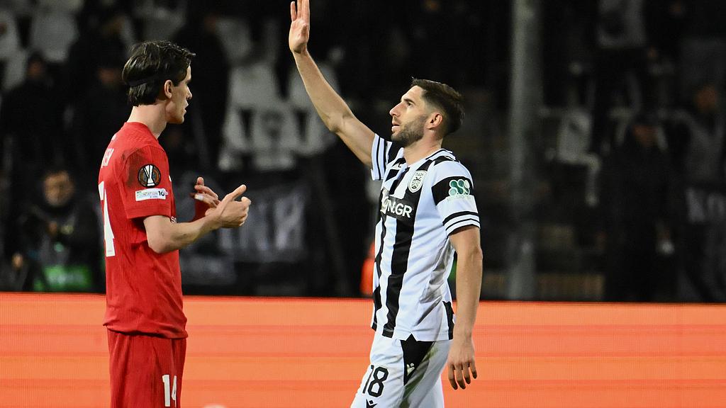 欧联-伊万努舍茨破门科恩维格扳平 塞萨洛尼基1-1布兰