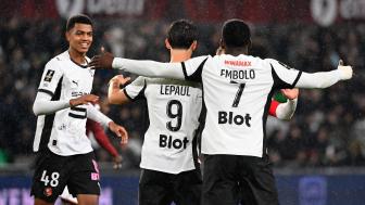 法甲-隆吉耶爆射破门 雷恩客场1-0梅斯