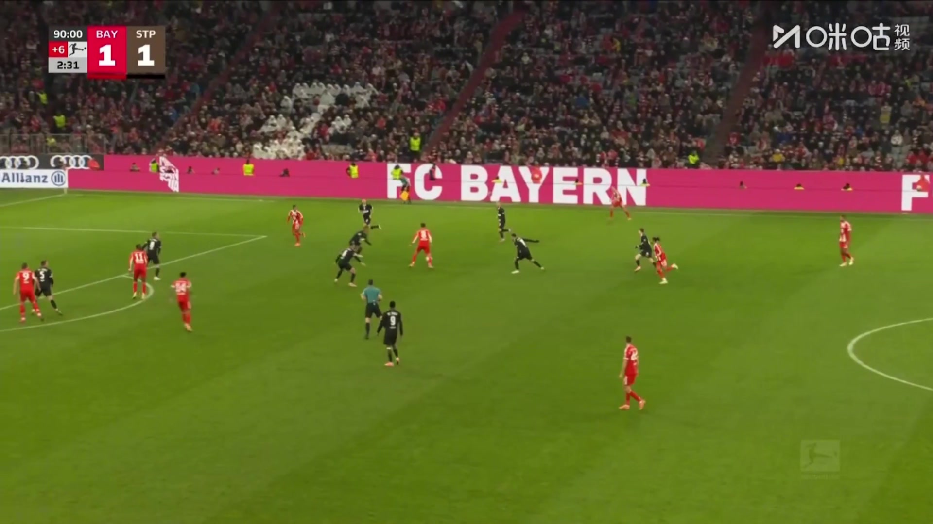 补时绝杀！基米希精准传中，迪亚斯头球破门绝杀圣保利！