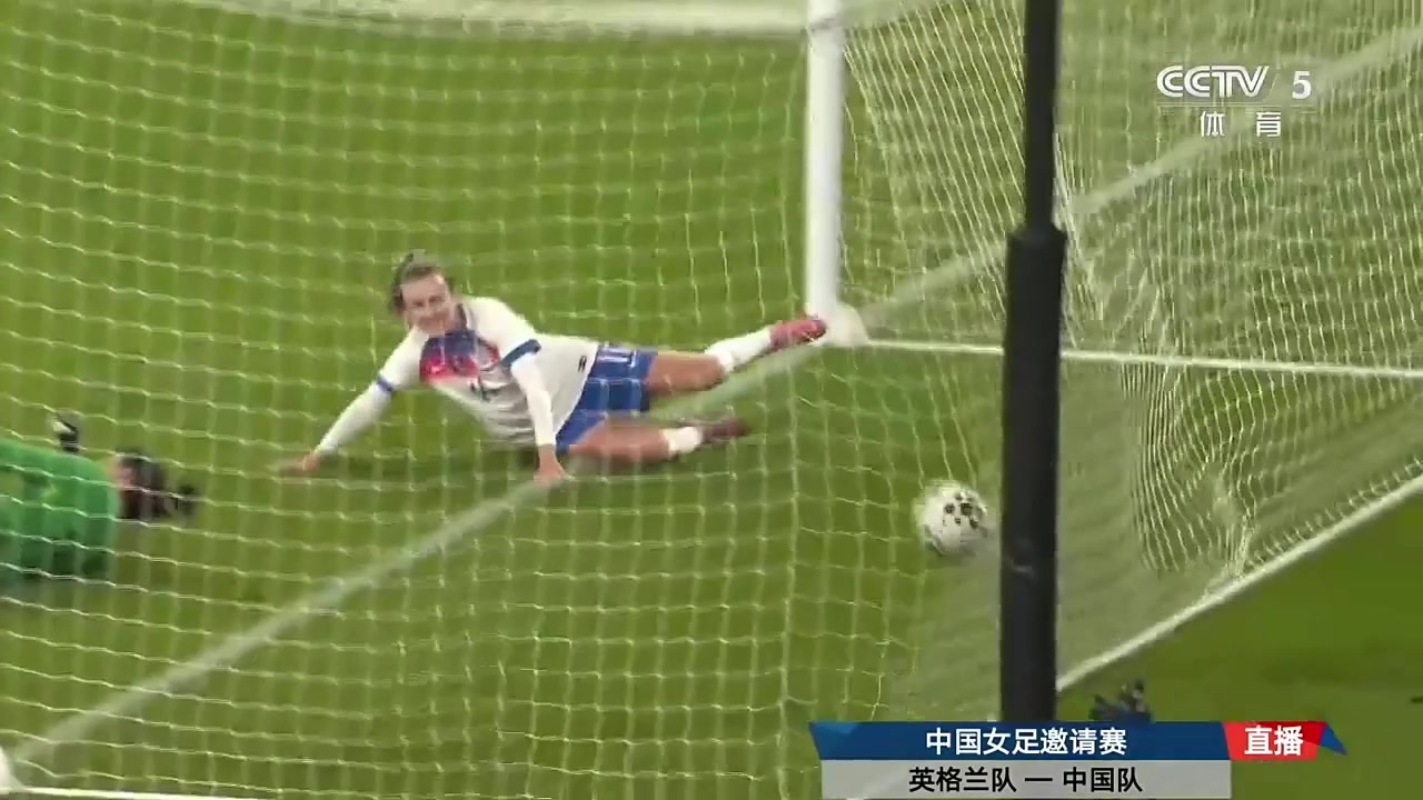 中国女足防守形同虚设！希普包抄轻松破门英格兰女足3-0中国女足