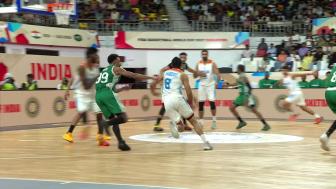 11月30日男篮世亚预阶段一 印度男篮 57 - 81 沙特阿拉伯男篮 全场集锦