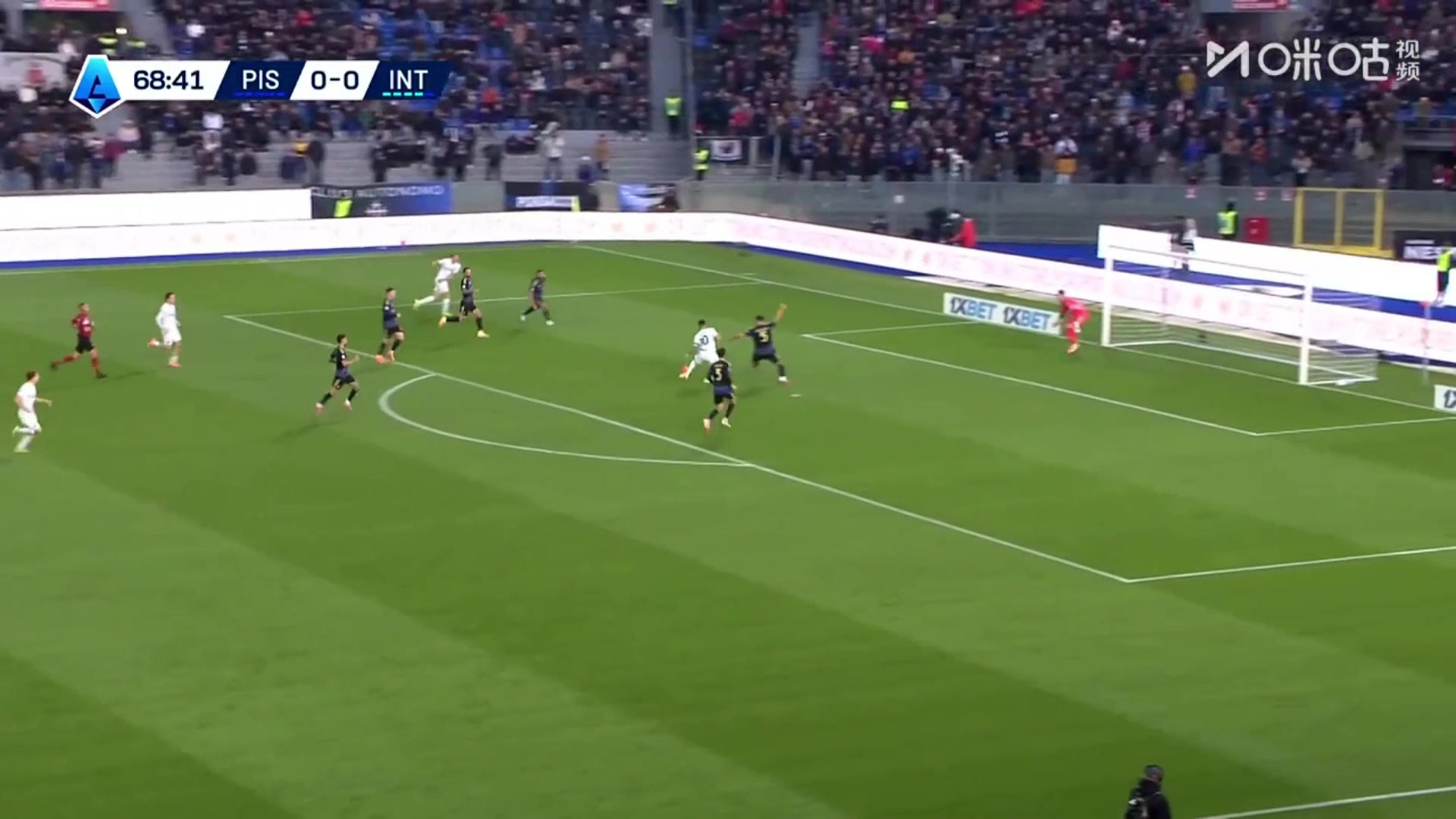  创攻破29队纪录！劳塔罗破门，国米1-0领先比萨