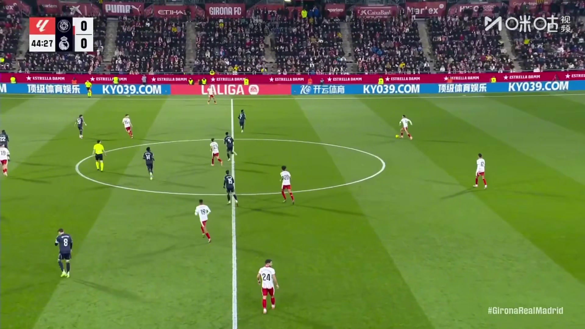 两级反转！奥纳西前插抽射破门，皇马进球被吹后反被进！