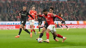 德甲-达科斯塔乌龙球 门兴客场1-0美因茨