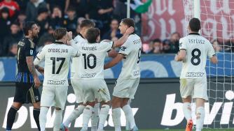 意甲-贝内德扎克点射制胜 帕尔马客场1-0十人比萨