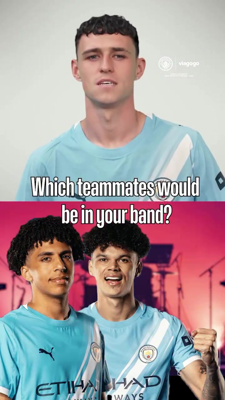 [今日视频]曼城斯特摇滚！采访曼城球员：你希望哪些队友加入你