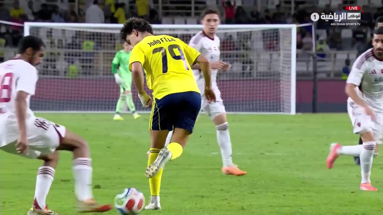 菲利克斯脚后跟传球策动！卡马拉打门被扑纳赛尔跟进补射破门！