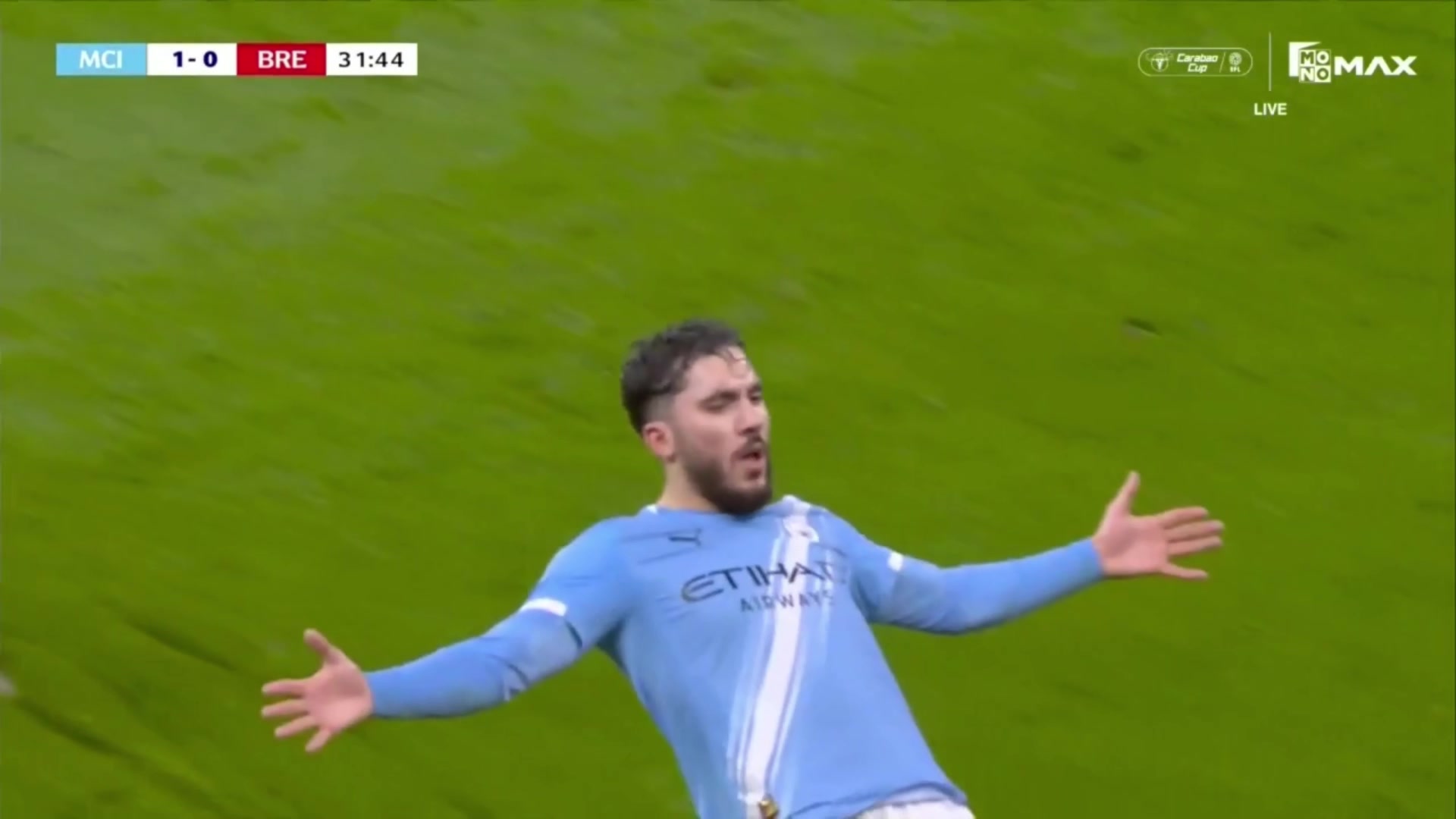 高级货!谢尔基世界波破门,曼城1-0领先布伦特福德! 高级货!谢尔基世界波破门,曼城1-0领先布伦特福德!