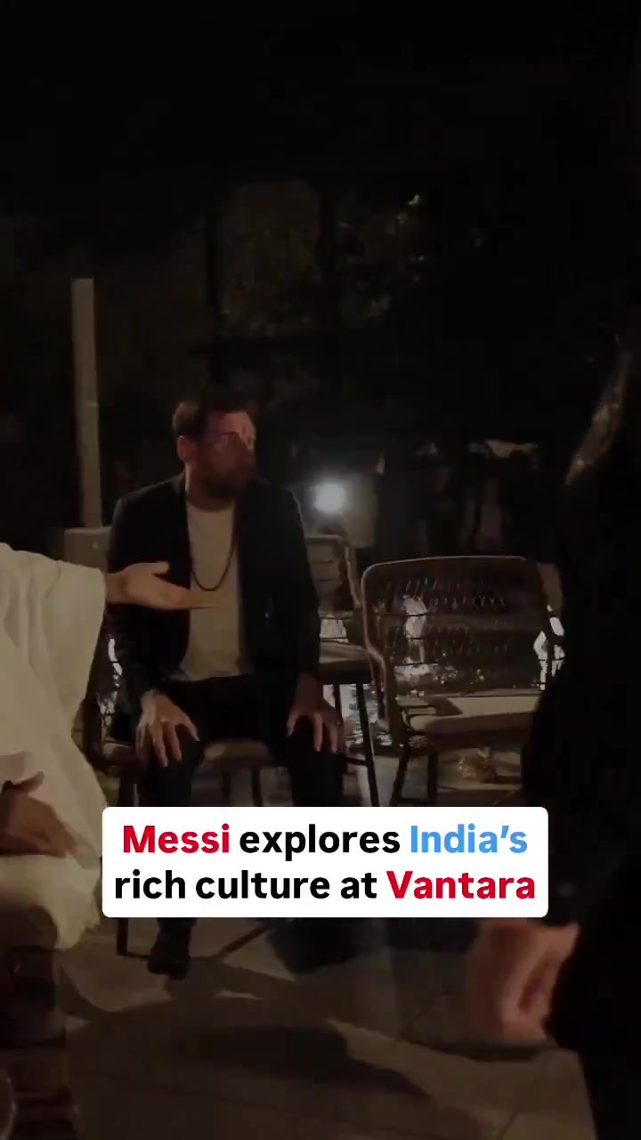 【足球】更像印度人了!梅西体验印度打坐和冥想,还在额头中间点 【足球】更像印度人了!梅西体验印度打坐和冥想,还在额头中间点