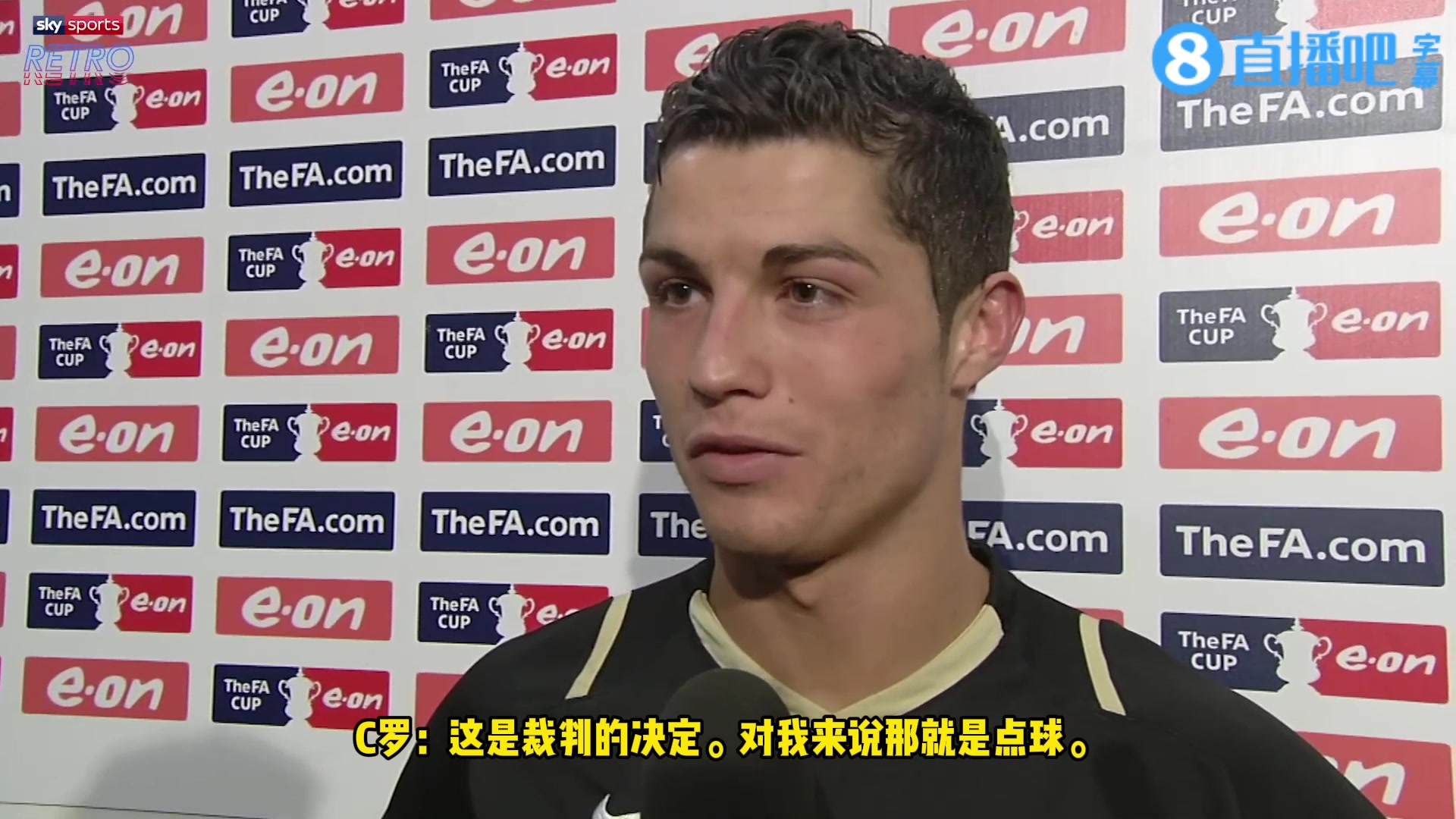 [推荐视频]太霸气了️！当年面对记者关于犀利点球提问，C罗自